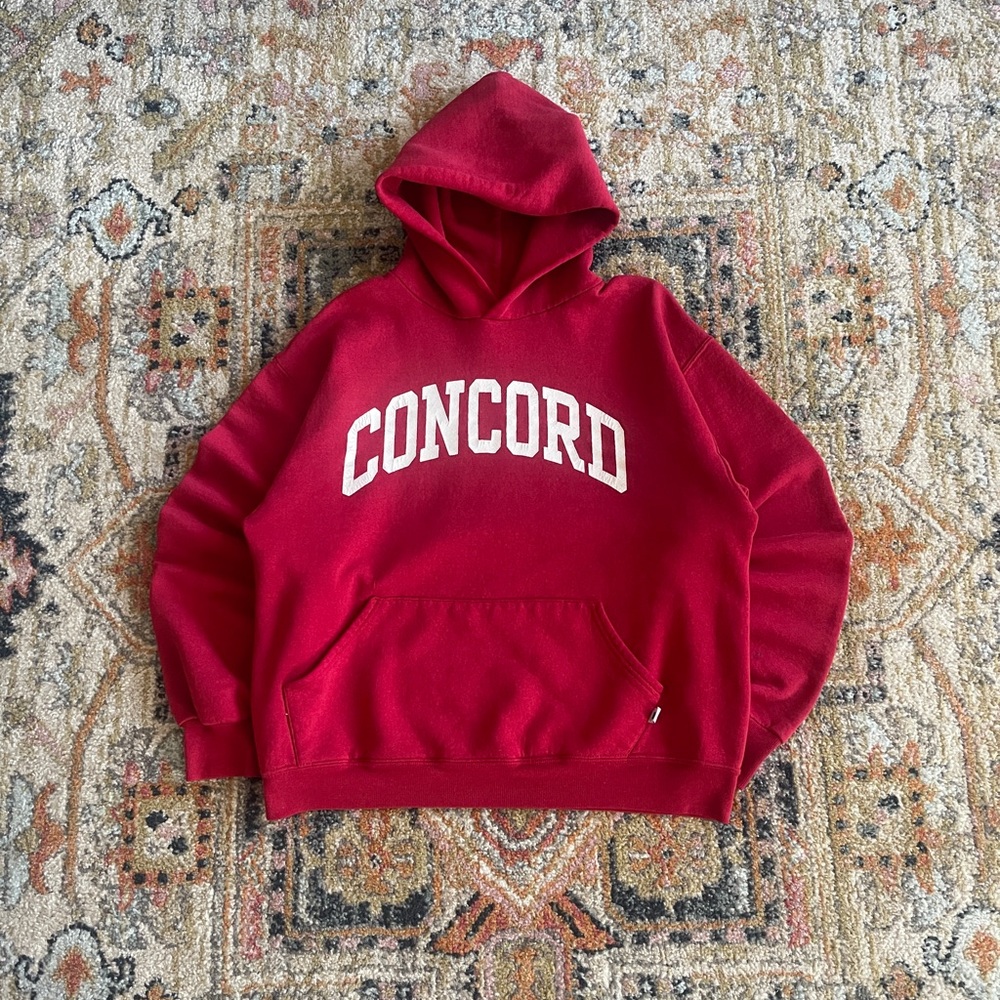 90’s Made In USA Russel Athletic Red Hoodie